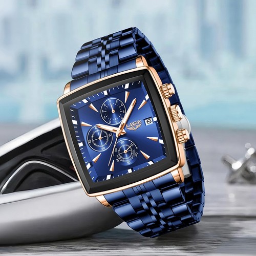 Herren armbanduhr edelstahl - armbanduhr,