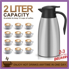 2L Thermoskanne Isolierkanne