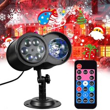 LED Laser Projektor Garten Licht Weihnachts Beleuchtung Dekor Party Außen