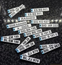 2 X KFZ Schlüsselanhänger -