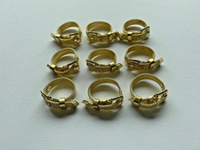 Set 9 Gürtelringe Metall