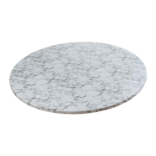 Runde tischdecke aus vinyl - aus,