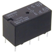 G5V2-12 Subminiatur-Print-Relais 12V= 2xUM 288 Ohm 125V/2A OMRON