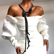 Lagenlook XXL Kautschukkette Halskette Kette Kautschuk Modeschmuck Style