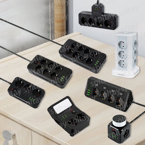 Steckdosenleiste fach usb - steckdosenleiste,