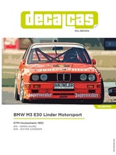 BMW M3 E30 Jägermeister Decal