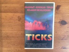 Vhs Rarität "Ticks" (= C2 -