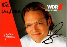Original Autogramm Björn Freitag Fernsehkoch WDR /// Autogramm Autograph  350838