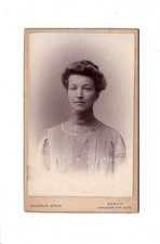 CDV Foto Damenportrait -