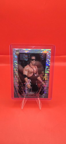 Wwe bret hart - refractor, topps