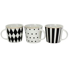 3er set becher schwarz - 3er,