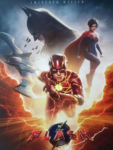 Kinoposter plakat flash batman - flash,