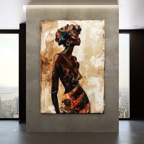 Wandbild afrikanische - wandbild,,