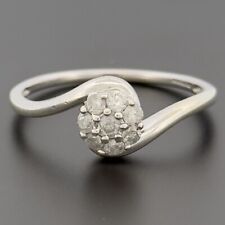 Cluster-Diamantring 9 kt