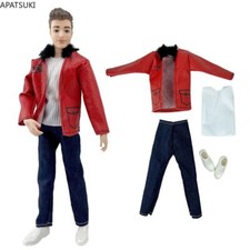 Rot Leder Motorrad Kleidung