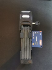 ABUS BORDO 6000A/90cm Faltschloss Alarm - Schwarz mit 
