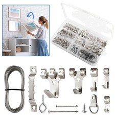 250 Stück Silber Bilderhaken