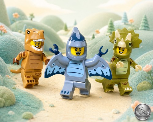 Lego minifiguren - minifiguren, 🦖