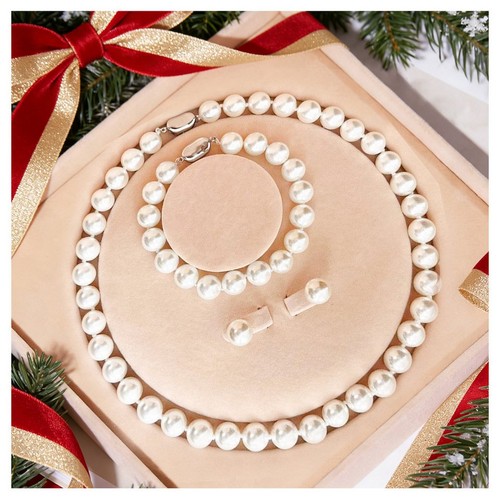 Perlenketten set 5mm 8mm - perlenketten-set, 7/8mm