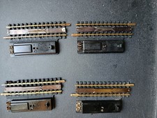 H0 Fleischmann 1700 elektr. Entkupplungsgleis 4 Stück