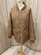 Leichte Steppjacke von Brax, Gr. 40, Neu ohne Etikett, Cognac, Oversize