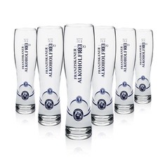 6x Franziskaner Weißbierglas