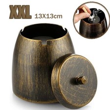 Aschenbecher Edelstahl mit