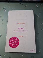 BUCH JANNE TELLER NICHTS WAS IM LEBEN WICHTIG IST ROMAN SEHR GUT 