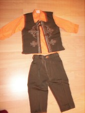 Jungen -Set Hose Weste Hemd Gr. 86  aus Indien Handarbeit