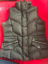 Esprit tolle Weste Steppweste Daunen/Federn schwarz Gr. M 36 38 ärmellos