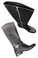 MK Edle Damen Leder Stiefel