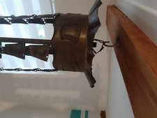 Riesige XXL Jugendstil Deckenlampe, Kronleuchter Art Deco zur Restauration