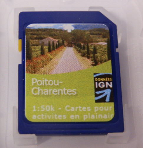 Satmap map poitou charentes - satmap, sd