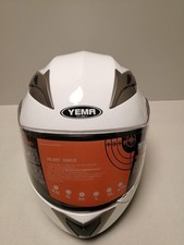 Motorradhelm Motorradhelm Integralhelm Rollerhelm Fullface Helm - YEMA YM-829 S