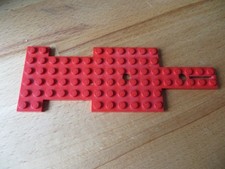LEGO® Fahrgestell Auto Chassis Car- Rot - Eisenbahn City - 1 St- 17 x 6