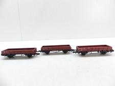 Fleischmann N Niederbordwagen-Set, 3-teilig, TOP ohne OVP #61576