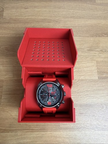 Diesel uhr herren rot schwarz - herren,