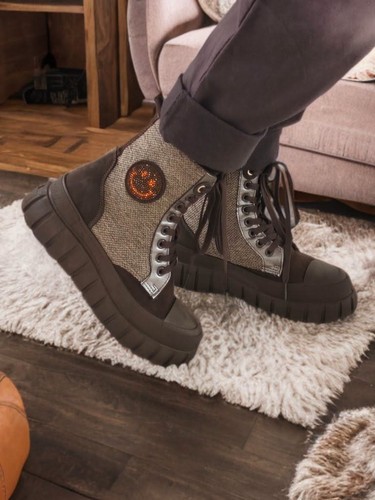 High sneaker booties - sneaker, 38