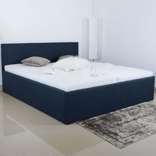 PAARA Polsterbett Seniorenbett hoch Bett 160x200 Farbauswahl Stoff Textilleder