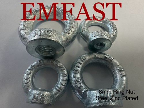 Ringmutter stahl verzinkt - 8,