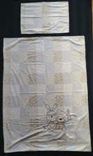 Kinderbettwäsche Hase/Teddy 100x135cm und 40x60cm