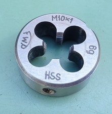 HSS Schneideisen M10x1 6g MF Feingewinde Gewindeschneider Gewindeschneideisen M