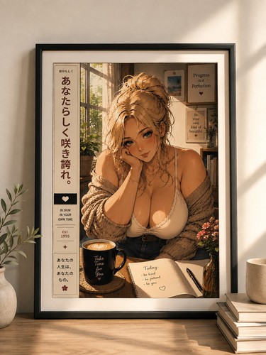 Anime girl poster japanischer - girl,