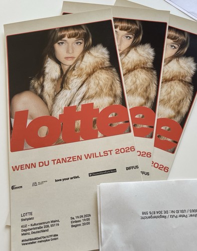 Tickets lotte wenn - -,