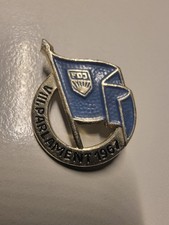DDR FDJ Abzeichen 8. VIII. Parlament 1967 Pin Badge A218