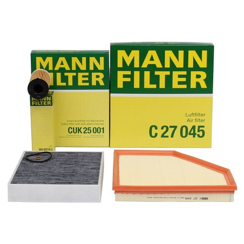Mann filterset für bmw - bmw, 1er