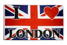 Fahne Großbritannien I Love