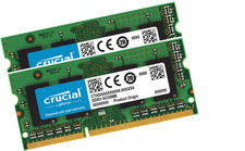 8GB 2x 4GB DDR3 Crucial Ram Speicher 1066Mhz 1067 Mhz MacBook Pro 5,2 5,3 2009