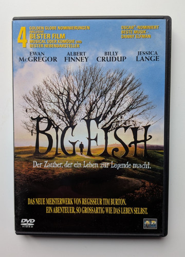 Big fish dvd 2003 - fish,