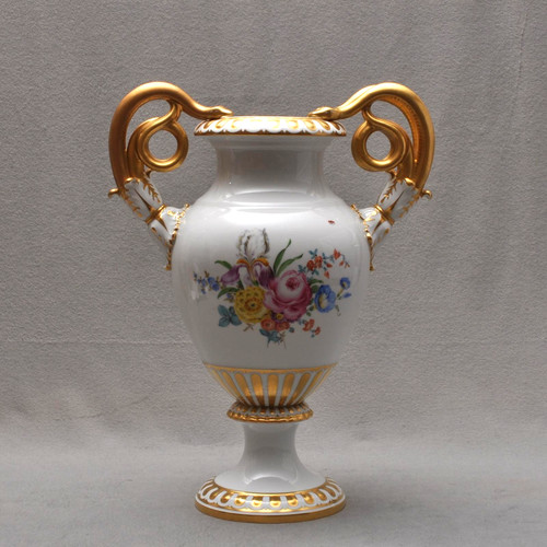 Riesige schlangenhenkelvase - riesige,